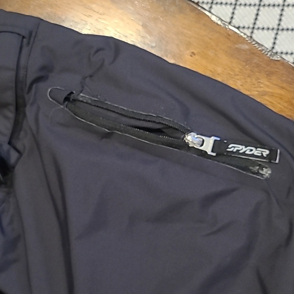 Spyder Thinsulate Black Snowboard Ski Pants size 8 - Picture 3 of 8